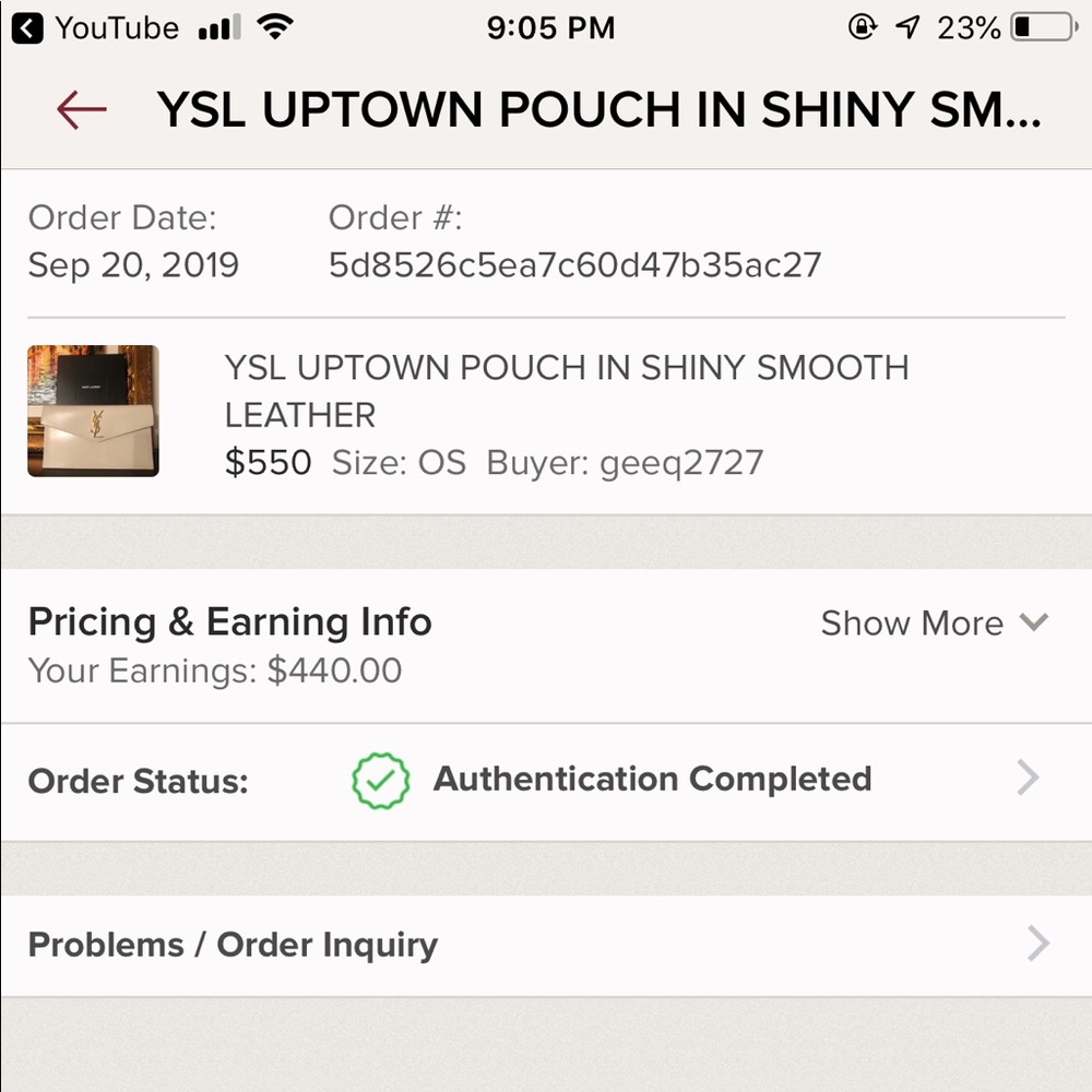 Authentic verified! Buy with confidence!